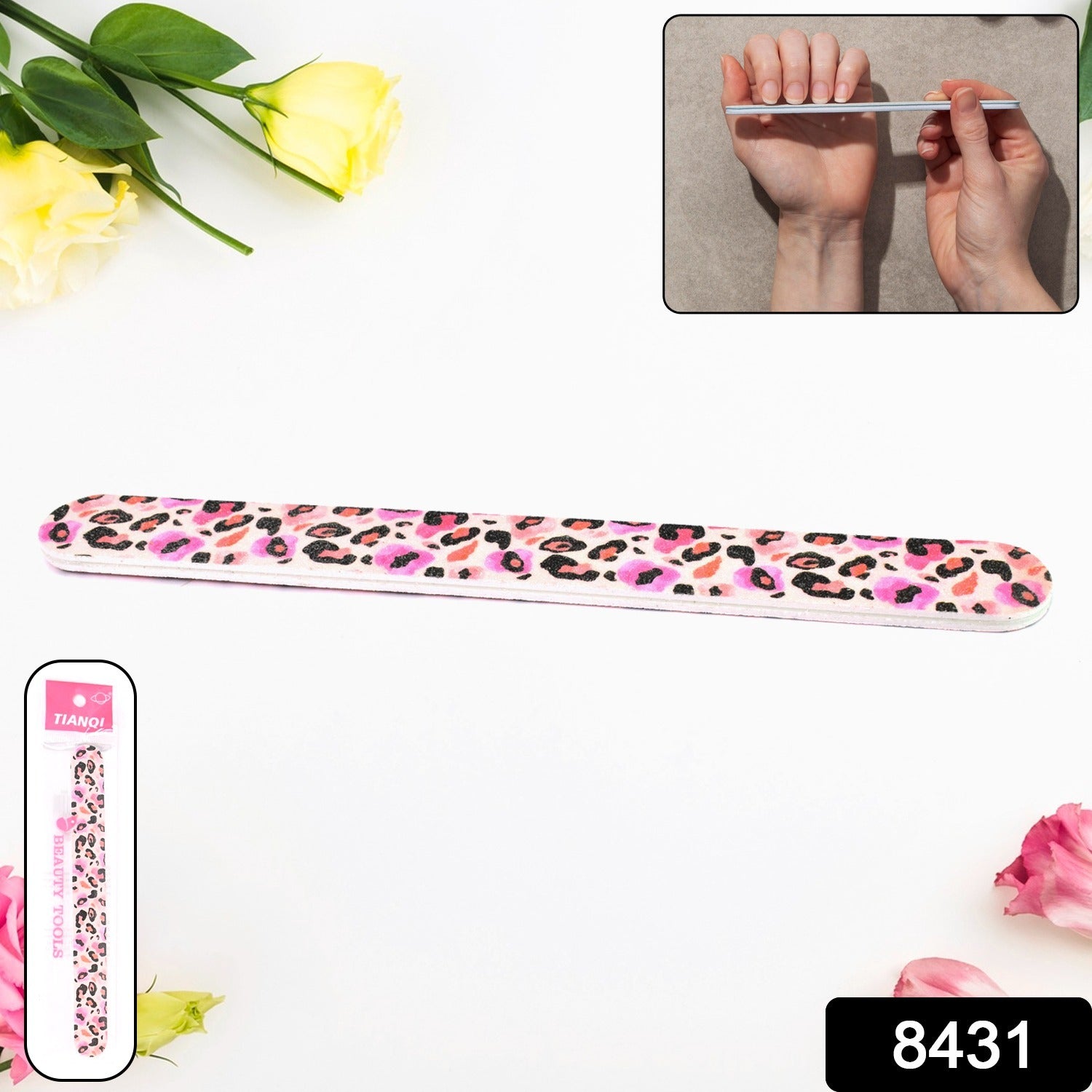 Professional Nail Filer Double Sided For Nail Shaper Nail File (1 Pc) Professional Nail Filer Double Sided For Nail Shaper Nail File (1 Pc)